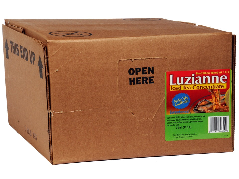 Luzianne Sweetened Tea Concentrate-3 Gallon-1/Box-1/Case