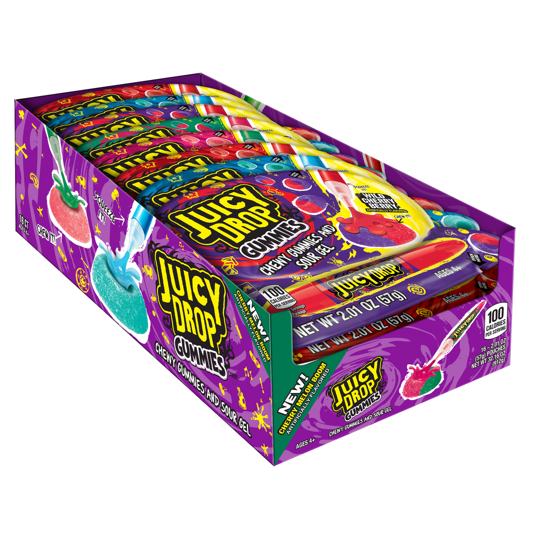 Juicy Drop Gummies-2.01 oz.-16/Box-12/Case