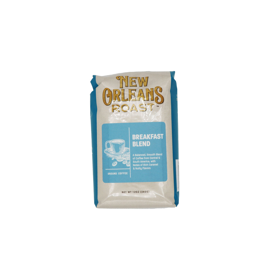 New Orleans Roast Breakfast Blend Ground Coffee-12 oz.-6/Case