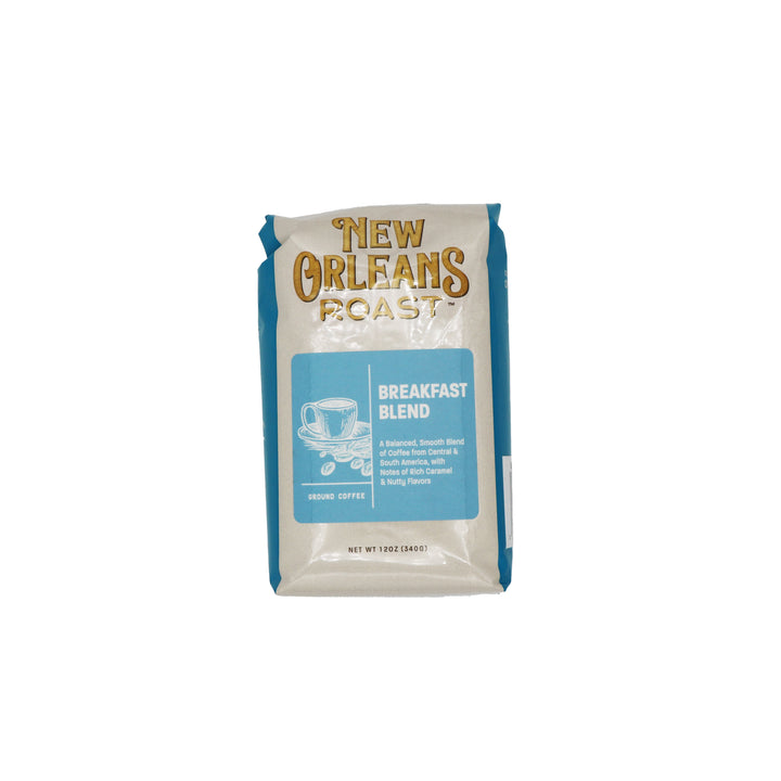 New Orleans Roast Breakfast Blend Ground Coffee-12 oz.-6/Case
