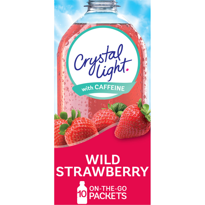 Crystal Light Crystal Light Powdered Beverage On The Go Wild Strawberry-0.11 oz.-10/Box-12/Case