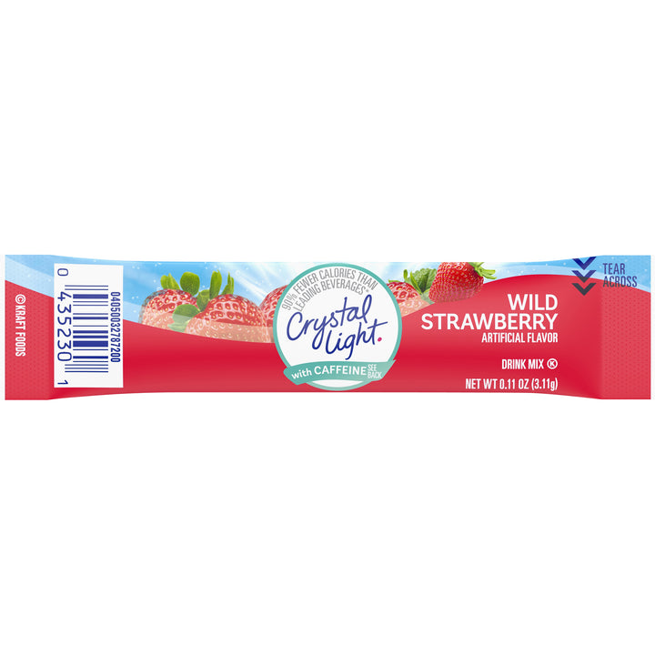 Crystal Light Crystal Light Powdered Beverage On The Go Wild Strawberry-0.11 oz.-10/Box-12/Case