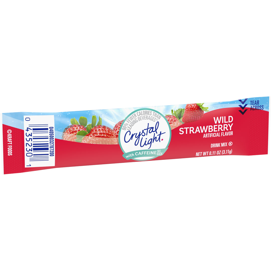 Crystal Light Crystal Light Powdered Beverage On The Go Wild Strawberry-0.11 oz.-10/Box-12/Case