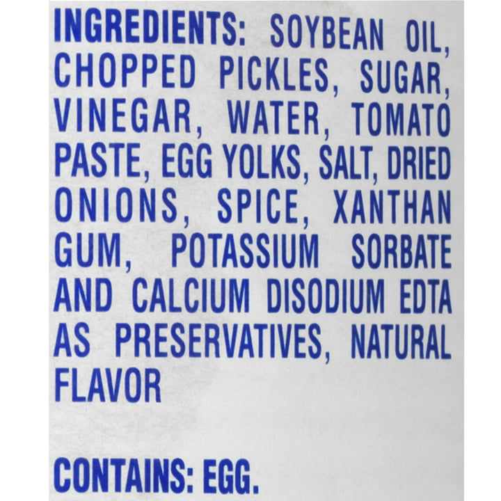 Kraft Thousand Island Spoonable Dressing Bulk-1 Gallon-4/Case