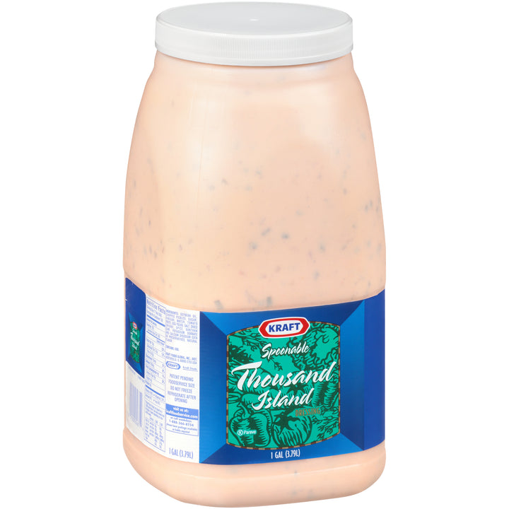 Kraft Thousand Island Spoonable Dressing Bulk-1 Gallon-4/Case