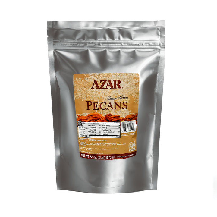 Azar Fancy Halves Pecan-2 lb.-3/Case