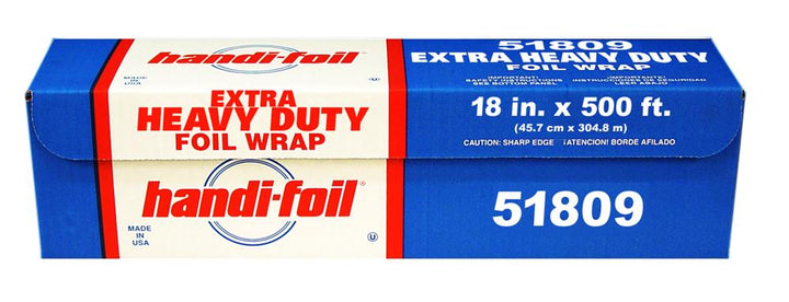 Handi-Foil 18 Inch X 500 Feet Extra Heavy Duty Foil Wrap-1 Each-1/Case