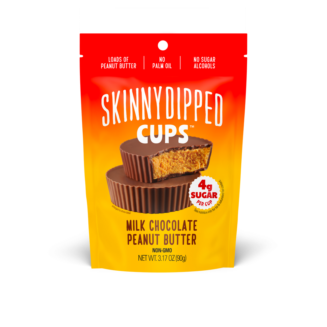 Skinny Dipped Milk Chocolate Peanut Butter Cups-3.17 oz.-10/Case