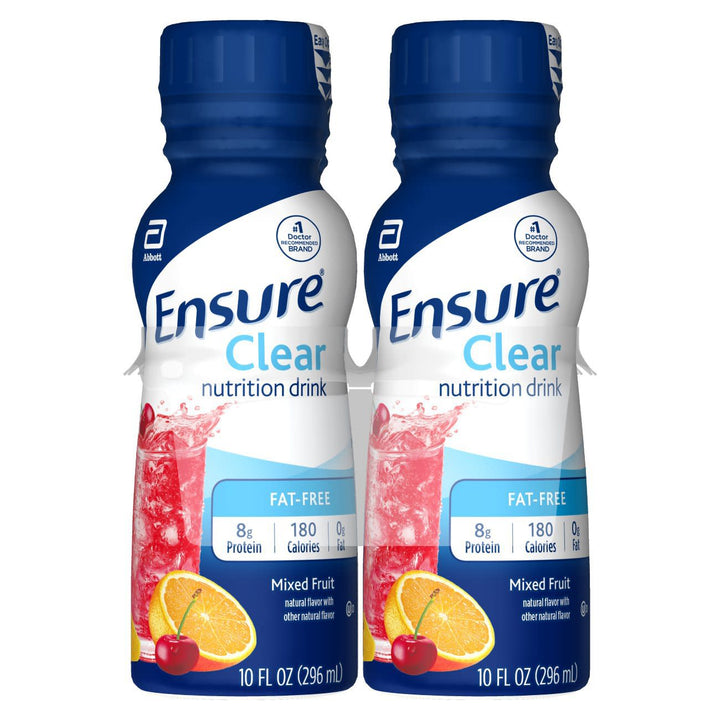 Ensure Shake Clear Mixed Fruit-10 fl oz.-4/Box-3/Case