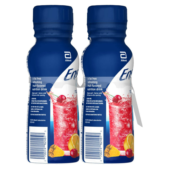 Ensure Shake Clear Mixed Fruit-10 fl oz.-4/Box-3/Case