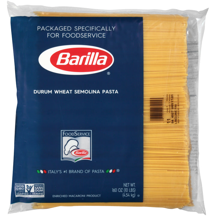 Barilla Linguine Fini Bulk Pasta-160 oz.-2/Case
