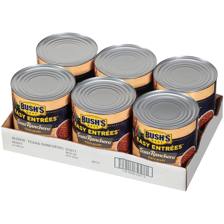 Bush's Best Easy Entrees Texas Ranchero-108 oz.-6/Case