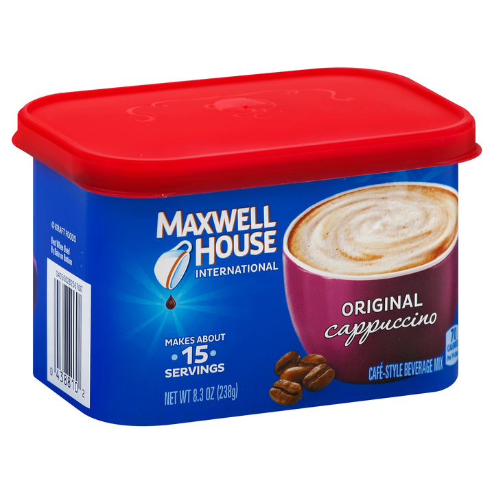 Maxwell House International Original Cappuccino-8.3 oz.-8/Case