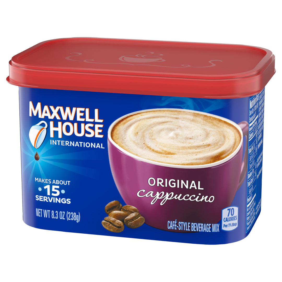 Maxwell House International Original Cappuccino-8.3 oz.-8/Case