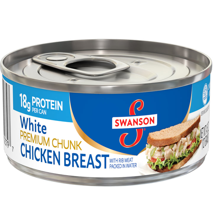 Swanson White Chicken Chunks-4.5 oz.-24/Case