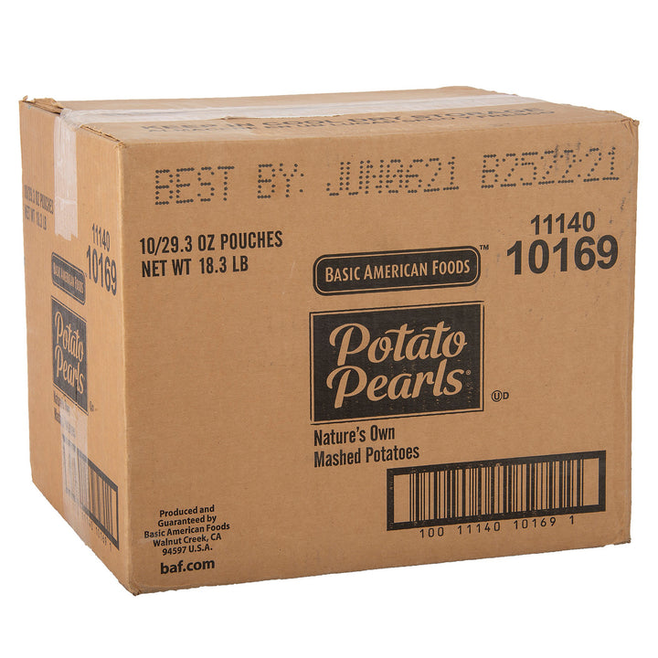 Baf Potato Pearls Potato Natures Own's Mashed Potatoes-29.3 oz.-10/Case
