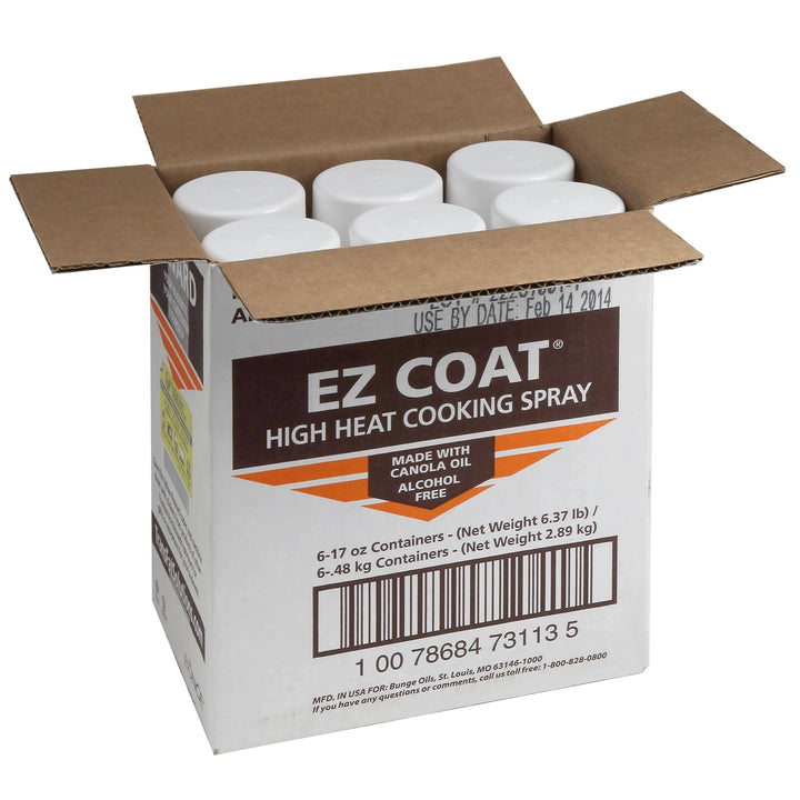 Ez Coat High Heat Cooking Spray-17 oz.-6/Case