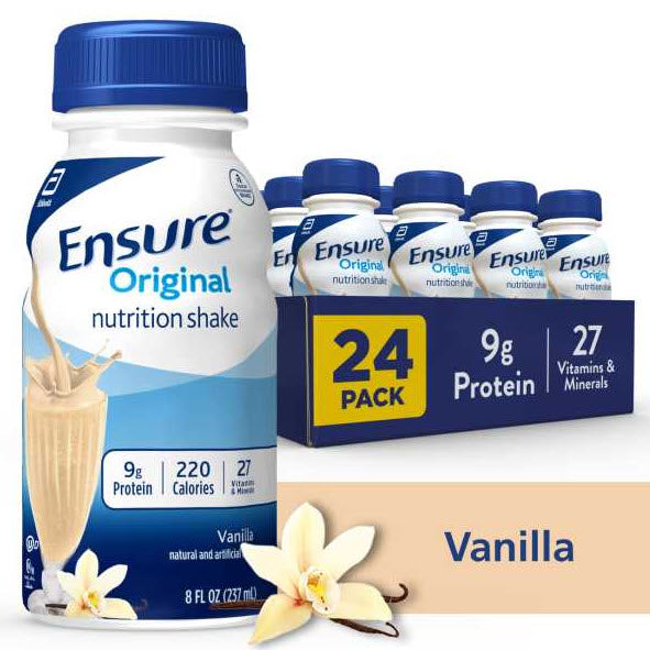 Ensure Vanilla 8 oz.-8 fl oz.s-6/Box-4/Case