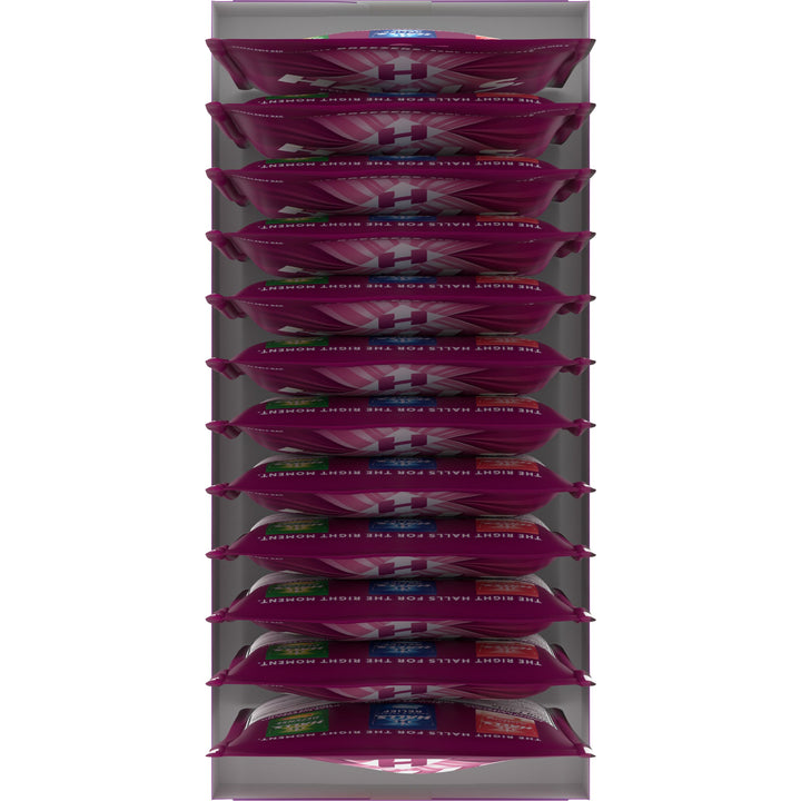 Halls Breezers Cool Berry Cough Drops-25 Count-12/Box-4/Case