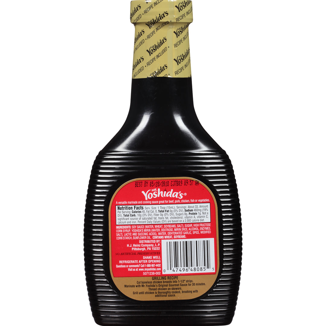 Mr. Yoshida's Yoshida Original Gourmet-17 fl oz.s-12/Case