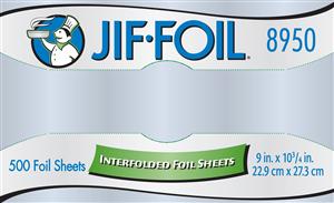 Jco Foil Sheets 9X10.7-500 Count-6/Case