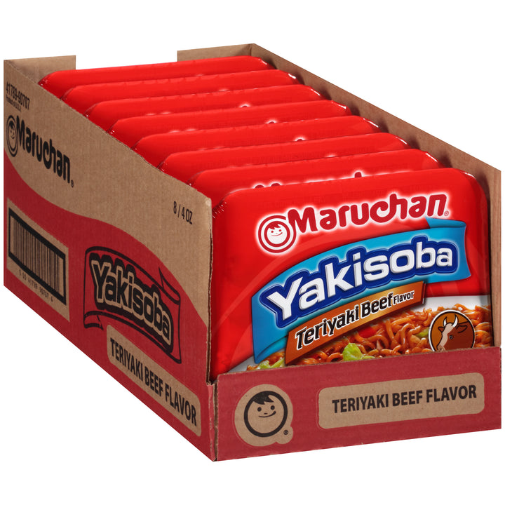 Maruchan Yakisoba Teriyaki Beef Flavored Home Style Japanese Noodles-4 oz.-8/Case