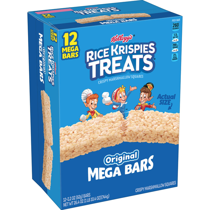 Rice Krispies Rice Krispies Squares Original-2.2 oz.-12/Box-6/Case
