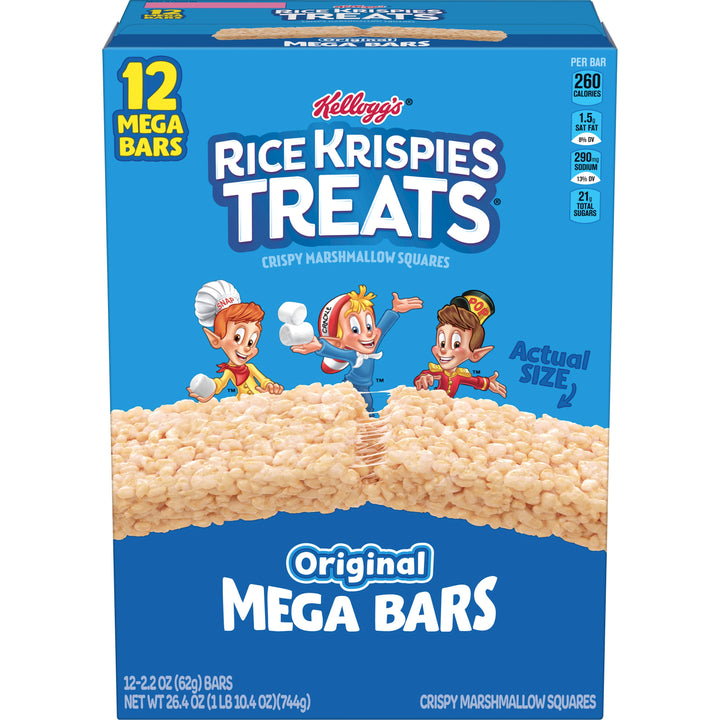 Rice Krispies Rice Krispies Squares Original-2.2 oz.-12/Box-6/Case