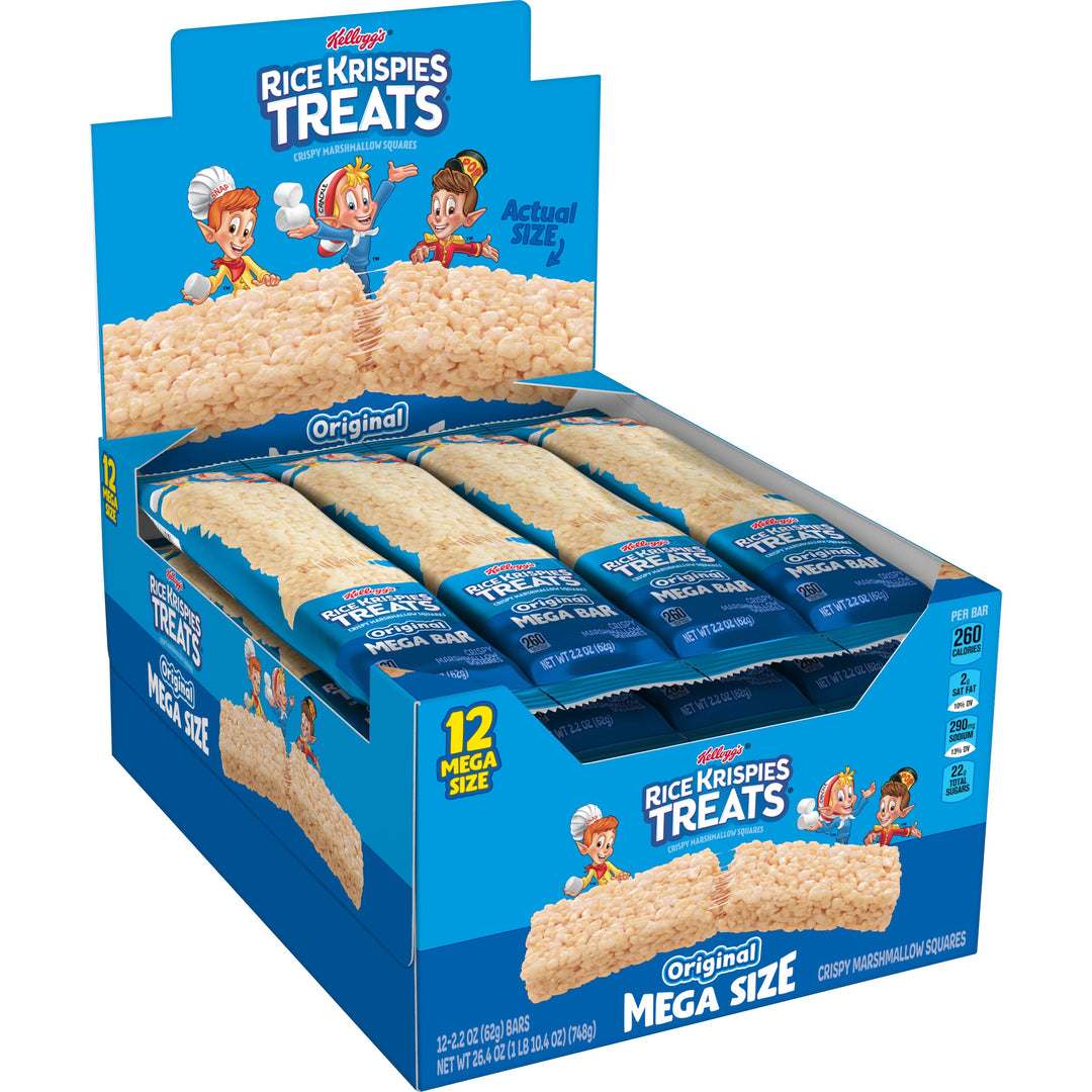 Rice Krispies Rice Krispies Squares Original-2.2 oz.-12/Box-6/Case