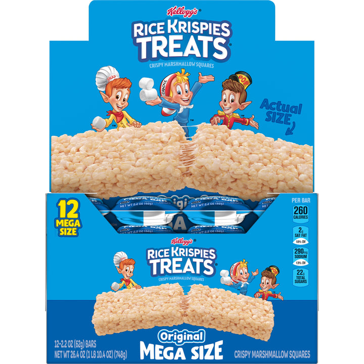 Rice Krispies Rice Krispies Squares Original-2.2 oz.-12/Box-6/Case