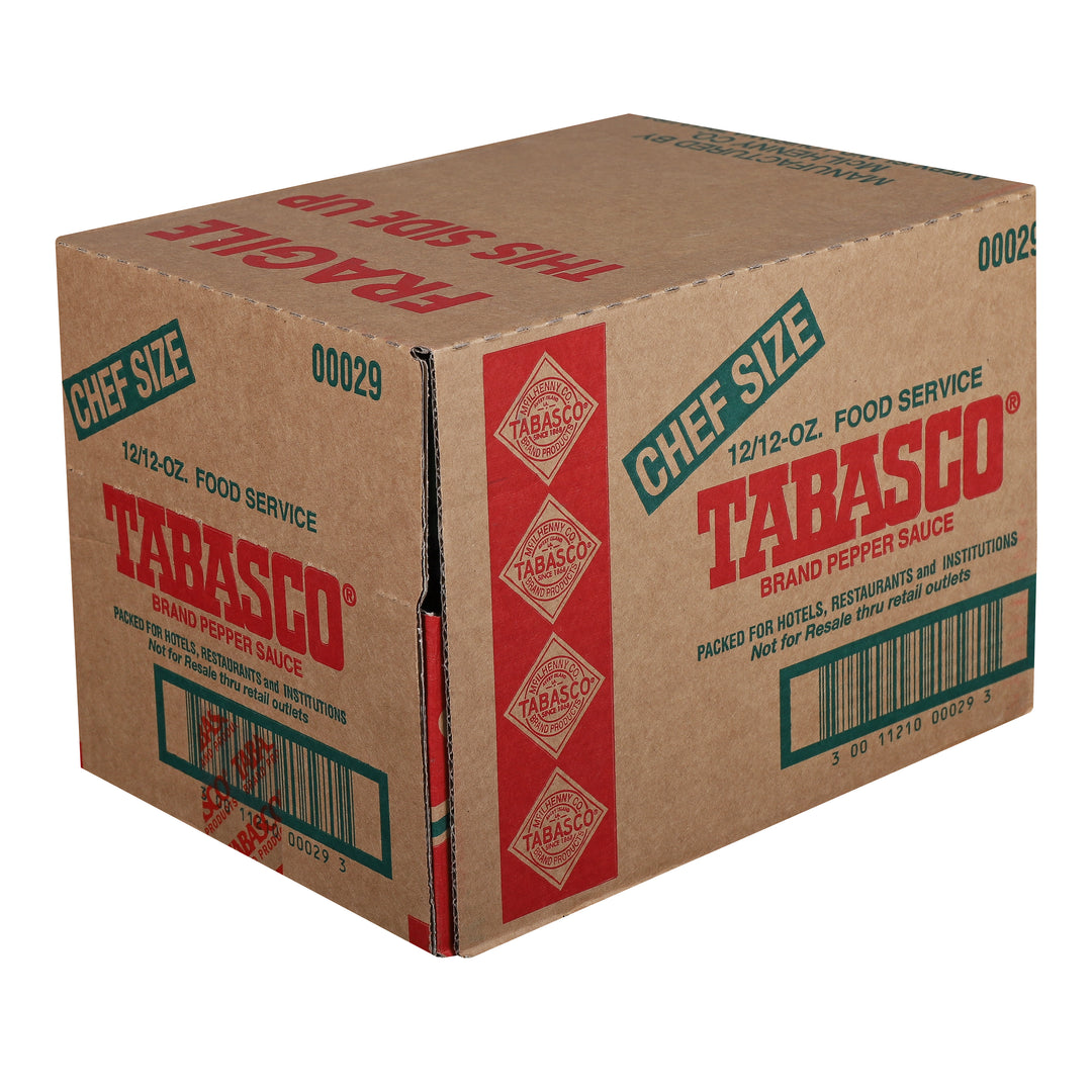 Tabasco Pepper Sauce Hot Sauce Bottle-12 fl oz.-12/Case