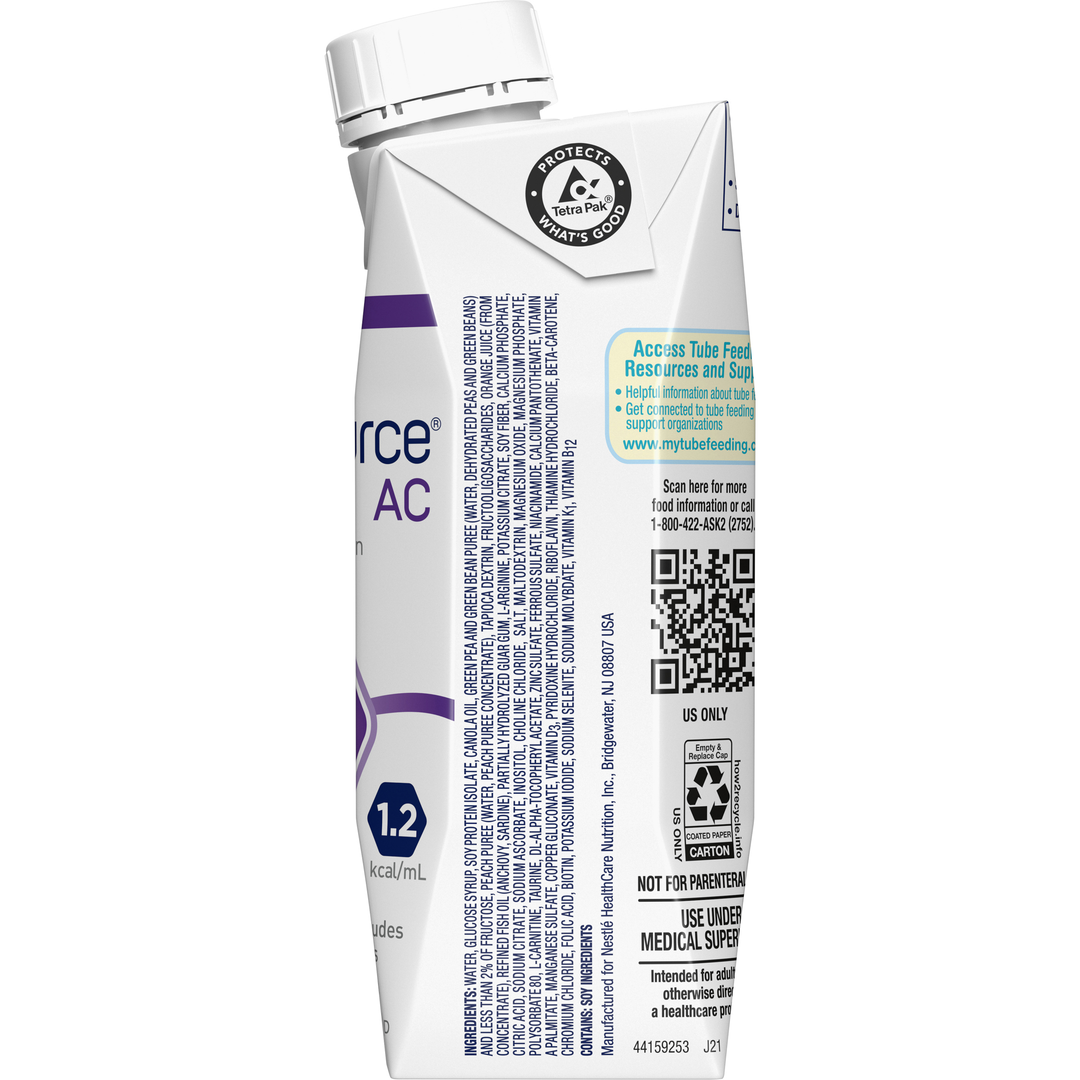 Diabetisource Ac Diabetes Liquid Advanced Control Tube Feeding Liquid Formula-8.45 fl oz.-24/Case