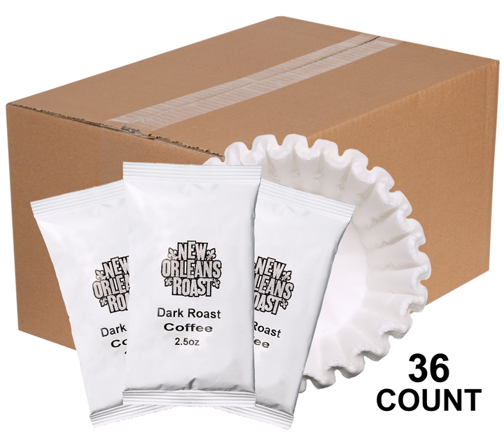 New Orleans Roast Roast Dark-2.5 oz.-36/Box-1/Case