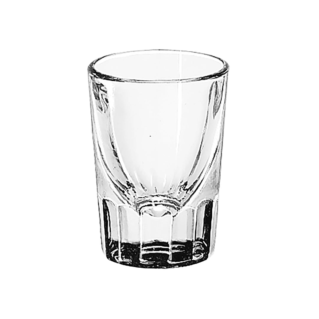 Libbey 1.5 oz. Fluted Lined Whiskey Shot Glass-12 Each-4/Case