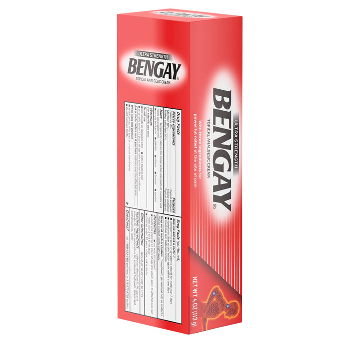 Bengay Ultra Strength Cream-4 oz.-6/Box-6/Case