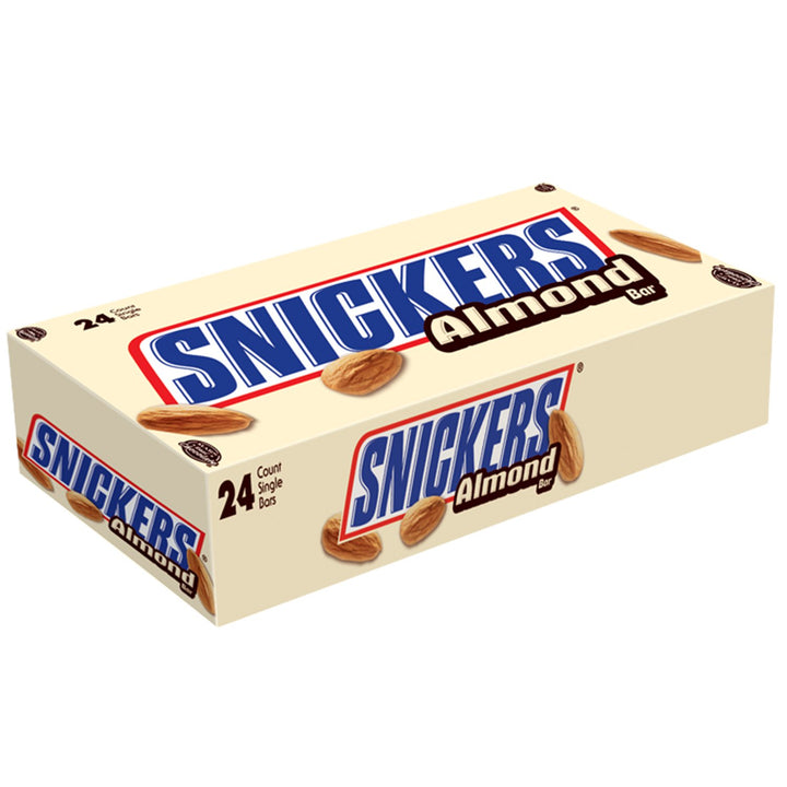 Snickers Almond Chocolate Candy Bar-1.76 oz.-24/Box-12/Case