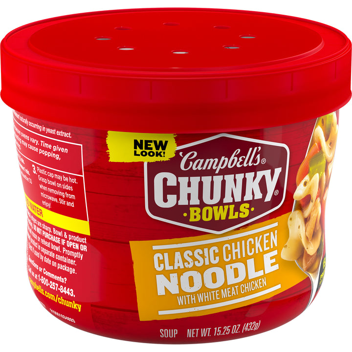 Campbell's Chicken Noodle Soup Chunky Bowl-15.25 oz.-8/Case