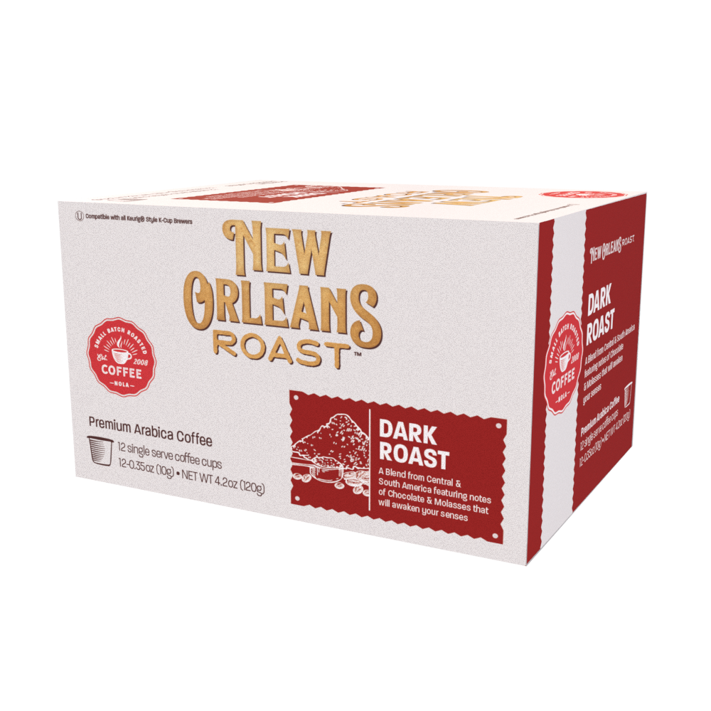 New Orleans Roast Dark Roast Single Serve-12 Count-6/Case