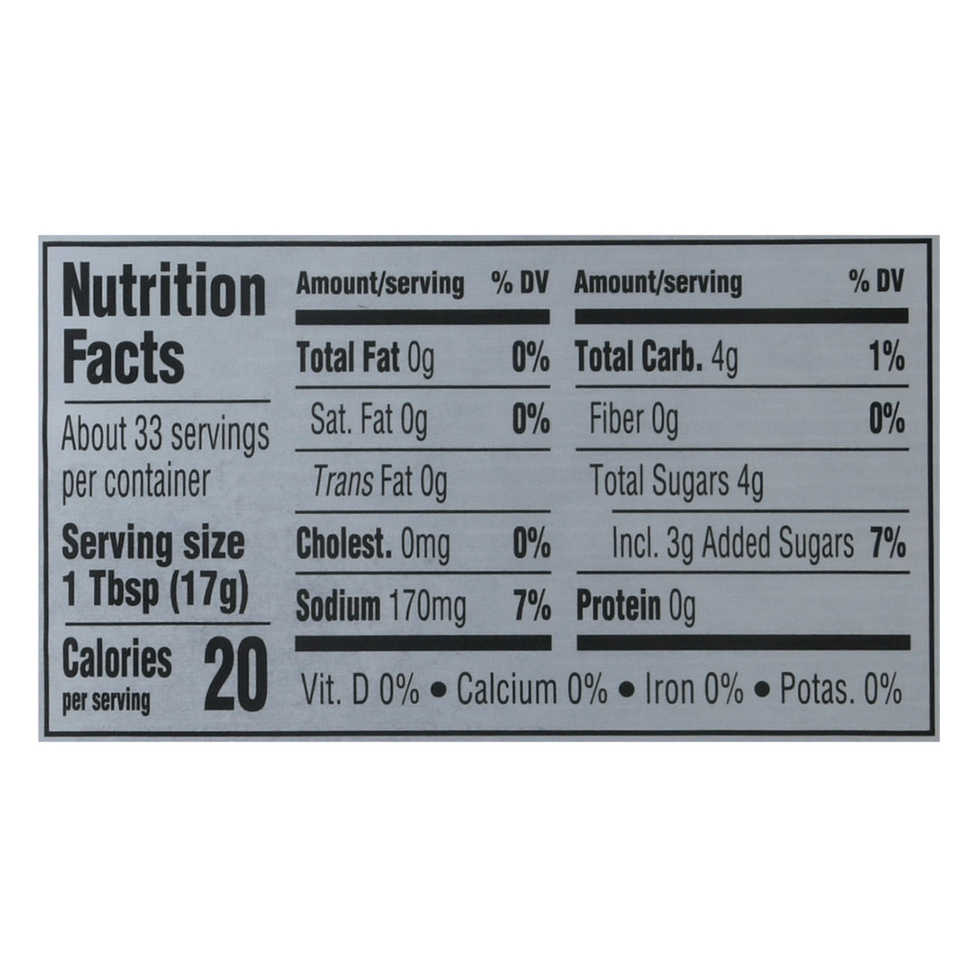 Simply Heinz Simply Ketchup Bottle-1.25 lb.-12/Case