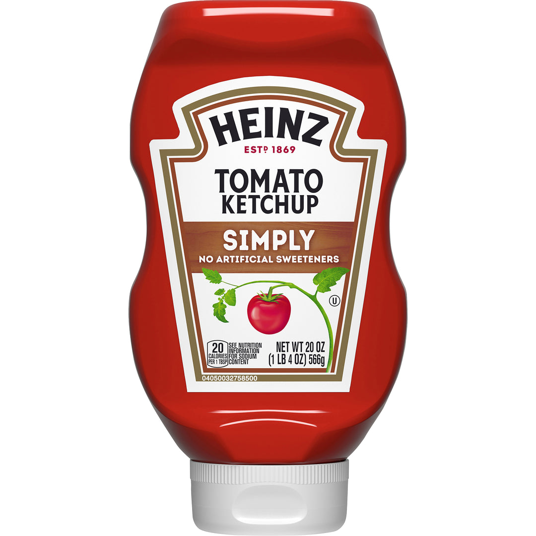 Simply Heinz Simply Ketchup Bottle-1.25 lb.-12/Case