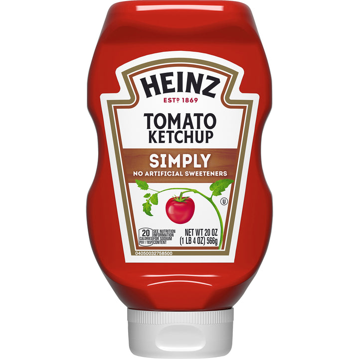 Simply Heinz Simply Ketchup Bottle-1.25 lb.-12/Case