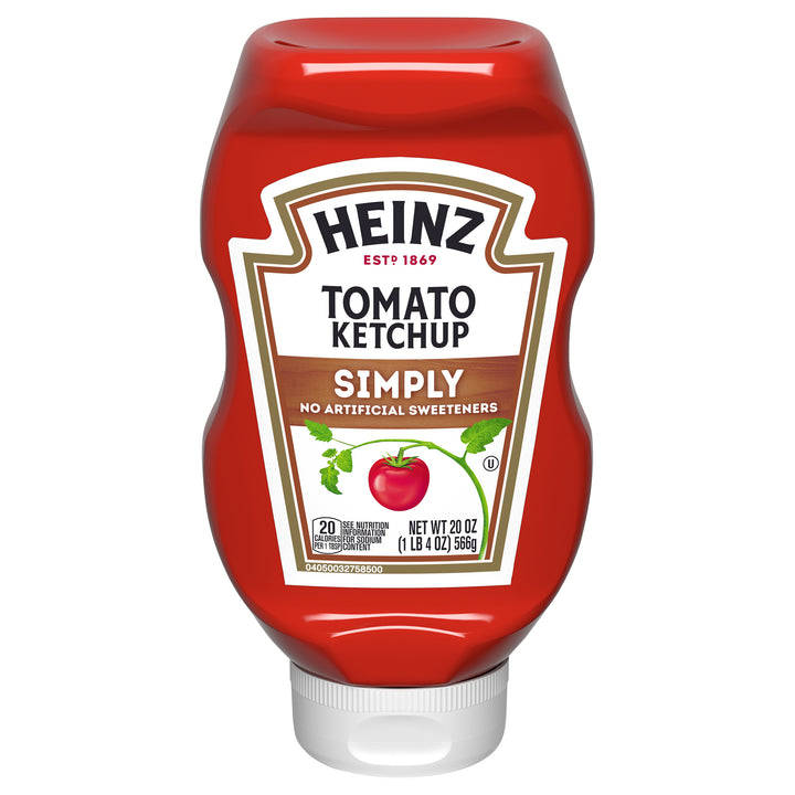 Simply Heinz Simply Ketchup Bottle-1.25 lb.-12/Case