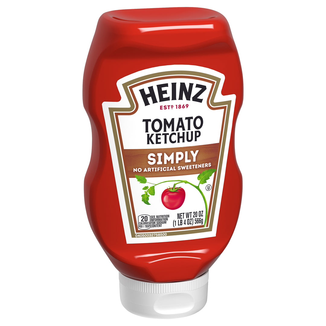 Simply Heinz Simply Ketchup Bottle-1.25 lb.-12/Case