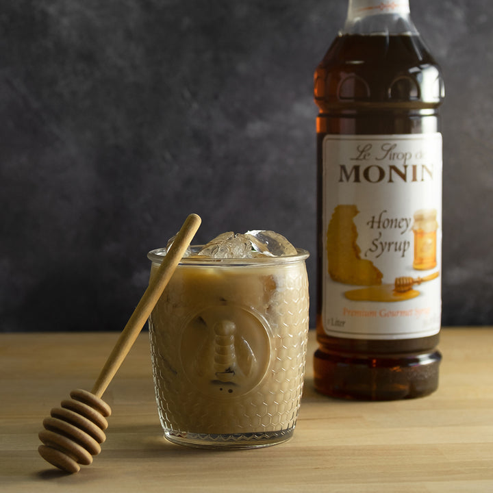 Monin Honey Syrup-1 Liter-4/Case