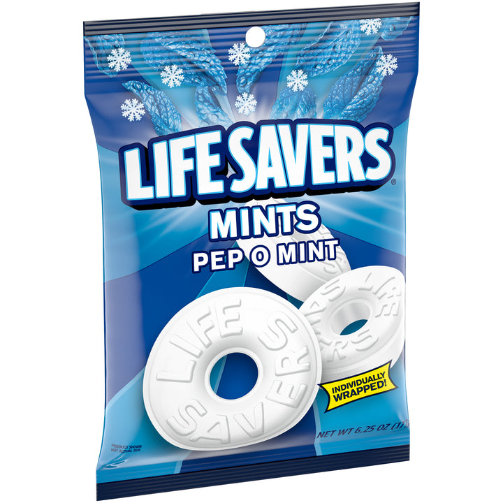 Lifesavers Pep-O-Mint Candy-6.25 oz.-12/Case