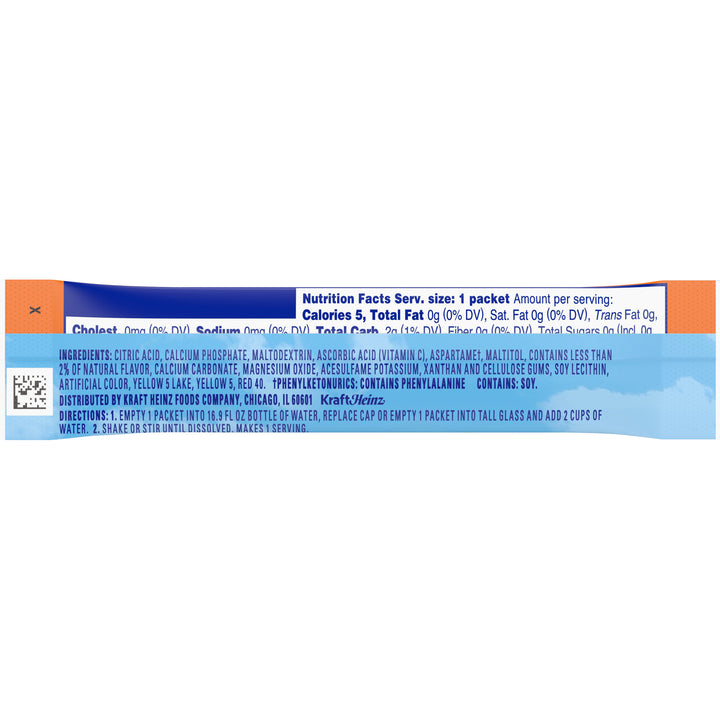 Crystal Light Crystal Light Beverage On The Go Sunrise Orange-0.13 oz.-10/Box-12/Case