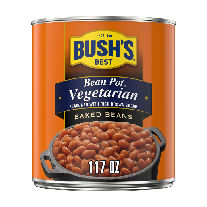 Bush's Best Vegetarian Baked Beans-117 oz.-6/Case