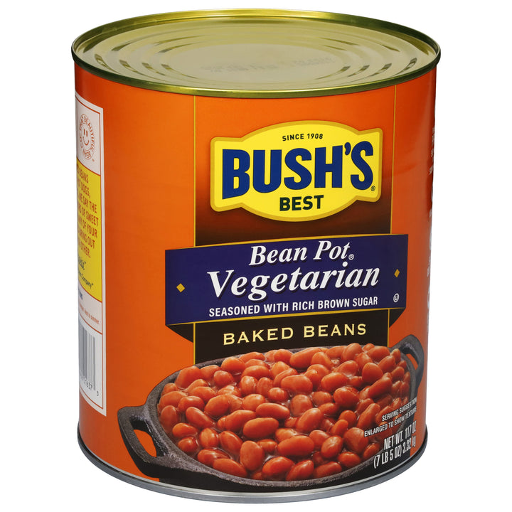 Bush's Best Vegetarian Baked Beans-117 oz.-6/Case