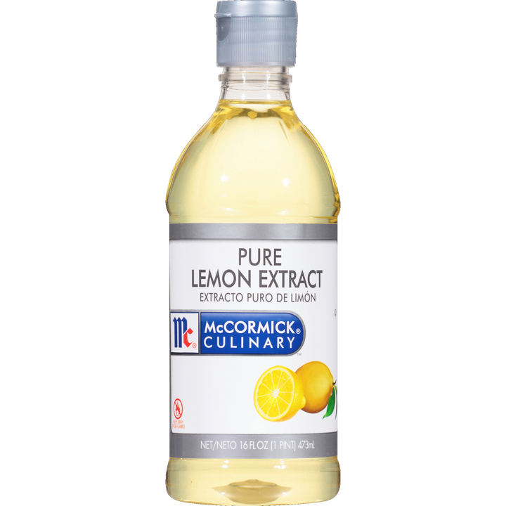 Mccormick Lemon Extract Pure-1 Pint-6/Case