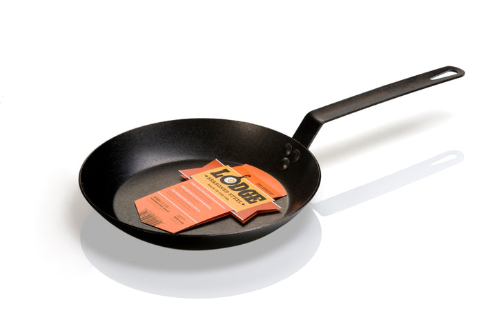 Lodge 10 Inch Seasoned Steel Skillet-3 Each-1/Case